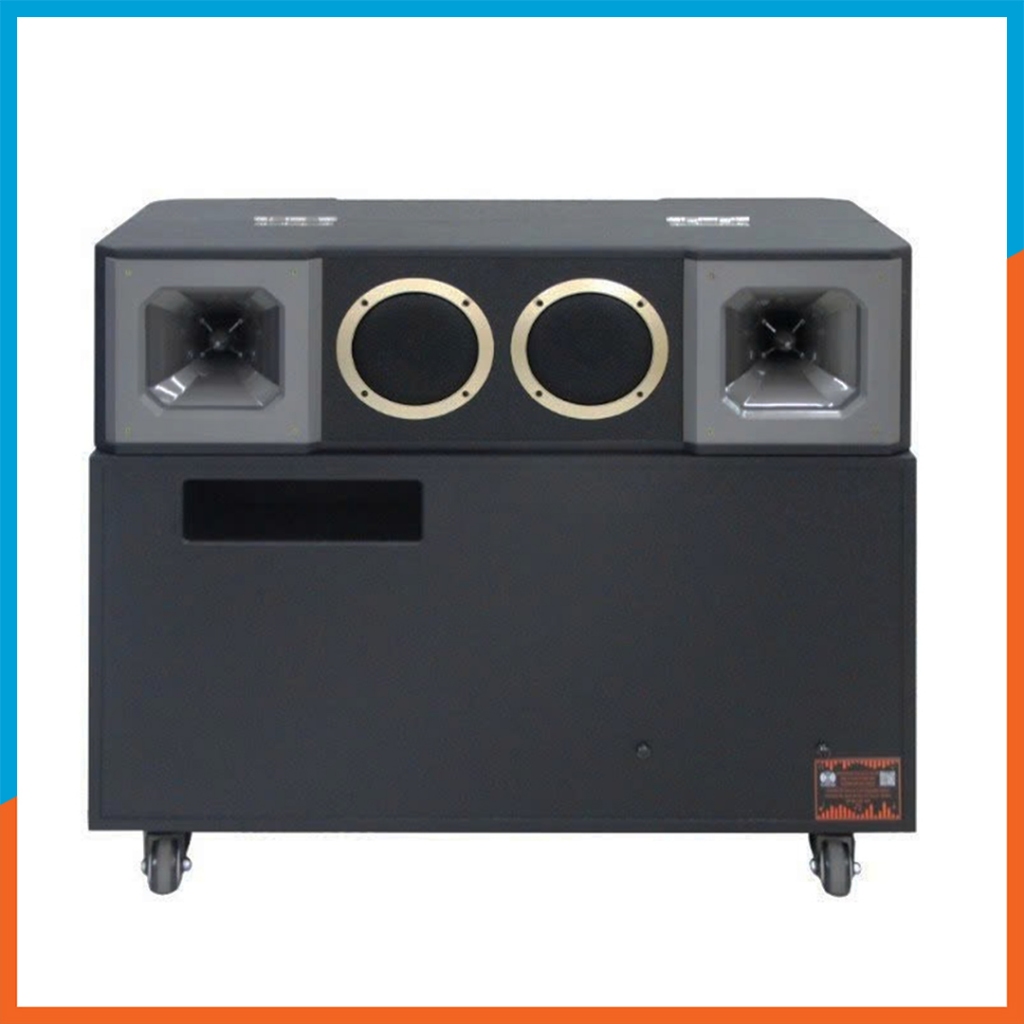 Loa Kéo 4 Tấc Đôi GD215-4T Bluetooth 5.3 Công Suất 3000W/Max 3 Đường Tiếng Tạng Kèm 2 Micro Cao Cấp