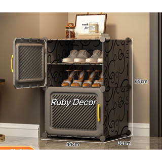 TỦ NHỰA ĐỰNG GIÀY LẮP GHÉP 4 NGĂN ĐỰNG GIÀY DÉP (để được 8 đôi)