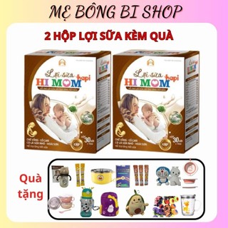 2 Hộp lợi sữa Himom Hapi [Kèm quà]- Hỗ trợ mẹ sau sinh sữa nhiều, đặc mát
