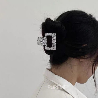 Kẹp tóc vuông kiểu nhiều màu Dễ Thương