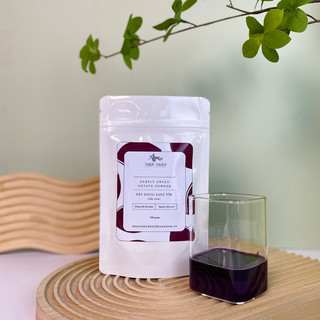 Bột Khoai Lang Tím Hấp Chín Sấy Lạnh Thực Thảo 100g/ 500g - Cho Bé Ăn Dặm, Nấu Cháo, Làm Bánh, Đạt HACCP