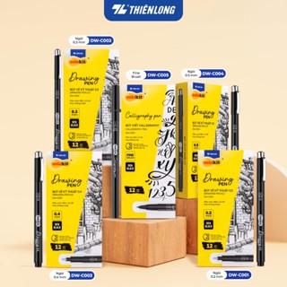 BÚT VẼ KỸ THUẬT DRAWING PEN COLOKIT - Mực đen kháng nước, sắc nét - Bút vẽ line, đi nét, phác thảo