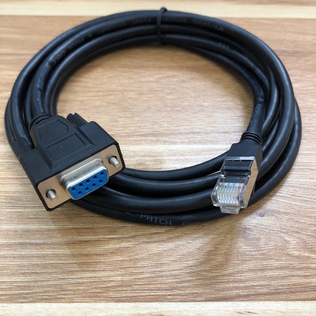 Cáp Máy Pos Pax D210 RS232 DB9 Female to RJ45 Male dài 1.5M