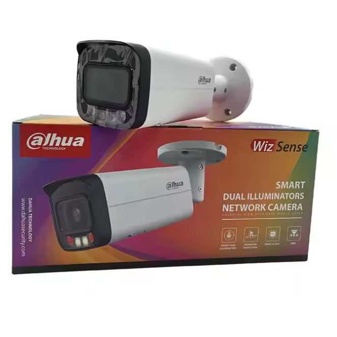 Camera IP dahua DAHUA DH-IPC-HFW2449T-AS-IL, hồng ngoại 60m, đèn led 50m, Chính hãng