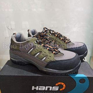 Giày bảo hộ lao động hàn quốc mũi thép, đế thép hans hs-16-1 louis