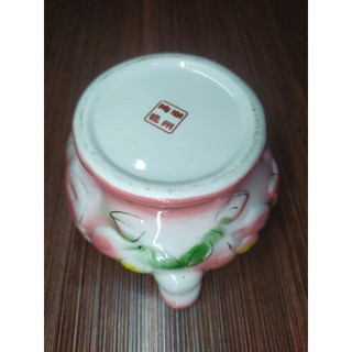 Lư hương gốm Hồng sen(2 mẫu) không vành, có vành
