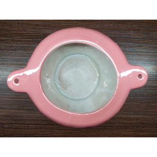 Lư hương gốm Hồng sen(2 mẫu) không vành, có vành