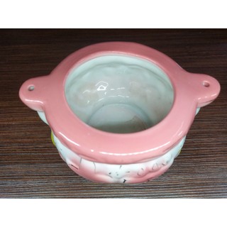 Lư hương gốm Hồng sen(2 mẫu) không vành, có vành