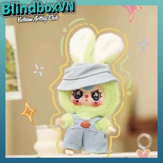 ( Hỏa Tốc ) Hộp mù ngẫu nhiên Baby Three Macaron Bunny Series Vinyl Face Plush