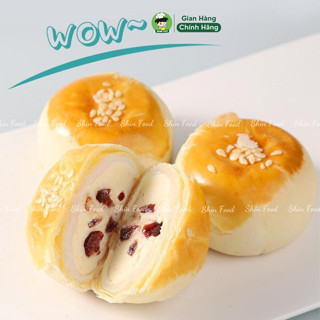 Bánh Phô Mai Nam Việt Quất Không Đường Ít Calo Shin Food, Bánh Mochi Phô Mai Nhân Nam Việt Quất Ăn Ngon Giảm Cân Healthy