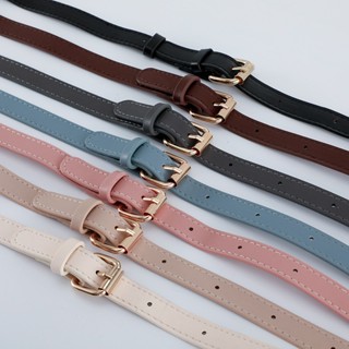  Dây đeo túi xách ví bằng da PU khóa kim loại có thể điều chỉnh độ dài bản 1.7cm 1.5 cm 1 cm 