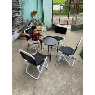 Ghế vải dù gấp gọn cho quán Trà tranh , Câu cá , Du lịch , Dã ngoại