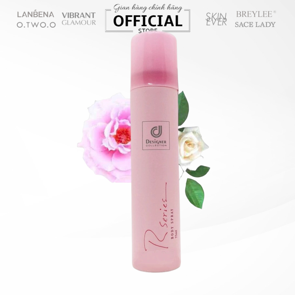Xịt thơm body Rseries 75ml
