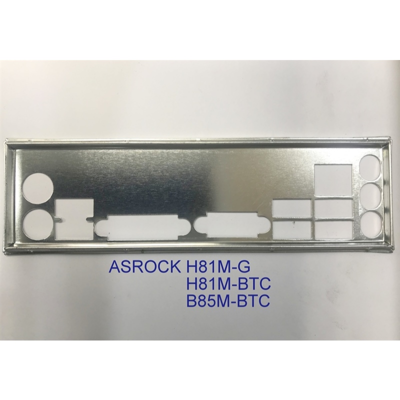 FE chặn main  ASROCK H81M BTC (Mainboard IO Shield: 78)