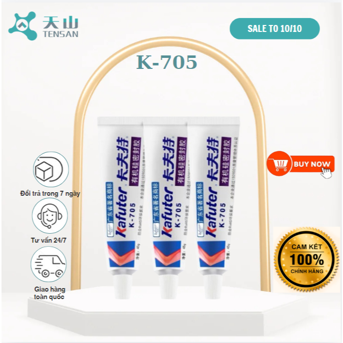 Keo Trong suốt Kafuter K-705 - Bảo Vệ Mạch Điện keo bomach keo705