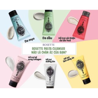 Sữa rửa mặt Rosette Nhật Bản từ đất sét - 120g