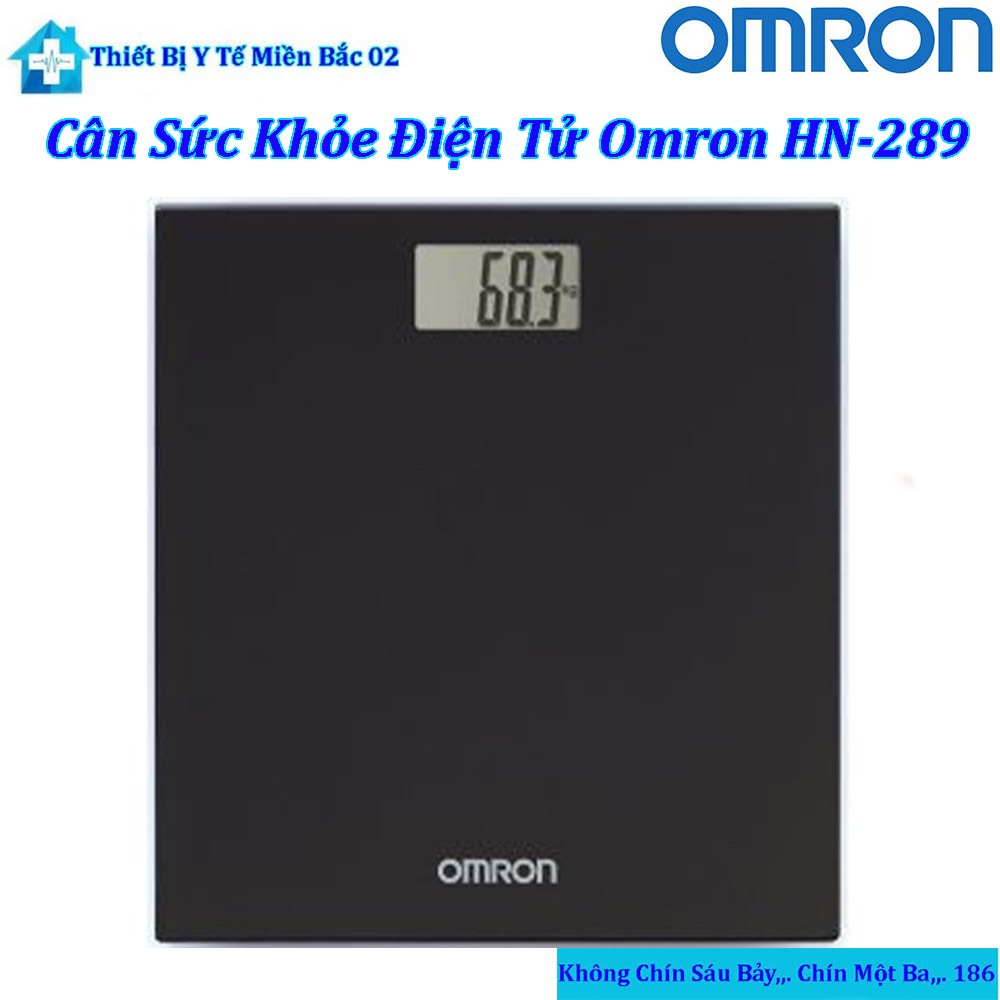 Cân Sức Khỏe Điện Tử Omron HN-289 Bảo Hành 1 Năm