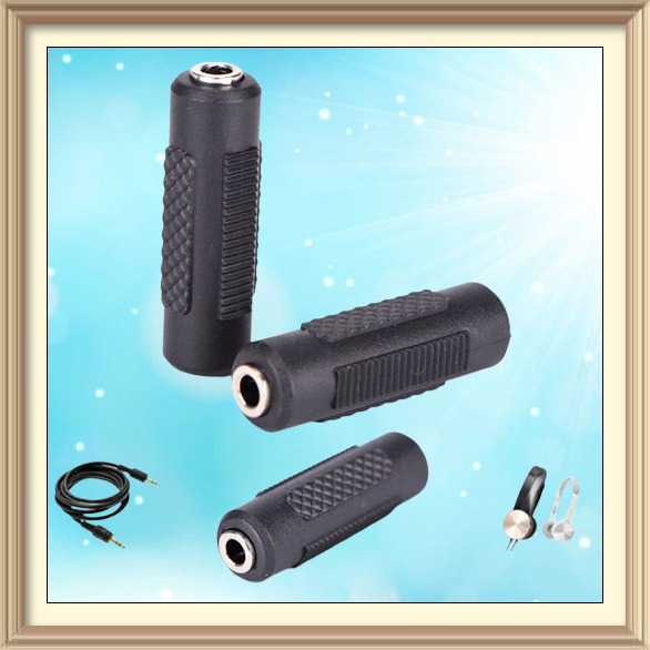 Jack nối 2 đầu audio 3.5mm cái, đầu nối 2 đầu 3.5mm aux 3.5 to 3.5, jack 2 đầu 3.5 nối dài cáp dây loa âm thanh tai nghe