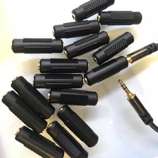 Jack nối 2 đầu audio 3.5mm cái, đầu nối 2 đầu 3.5mm aux 3.5 to 3.5, jack 2 đầu 3.5 nối dài cáp dây loa âm thanh tai nghe