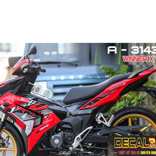 TEM WINNER X V3 150 LINE DECAL 3A