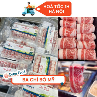 Thịt Ba Chỉ Bò Mỹ Excel Loại Ngon cho Lẩu Nướng BBQ