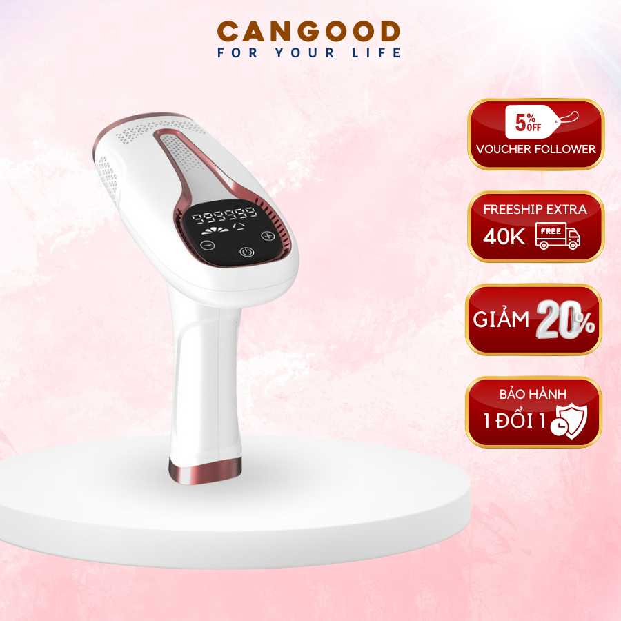 Máy Triệt Lông Vĩnh Viễn Tại Nhà Công Nghệ Triệt Lạnh An Toàn Chuẩn Spa Giúp Trẻ Hóa Làn Da
