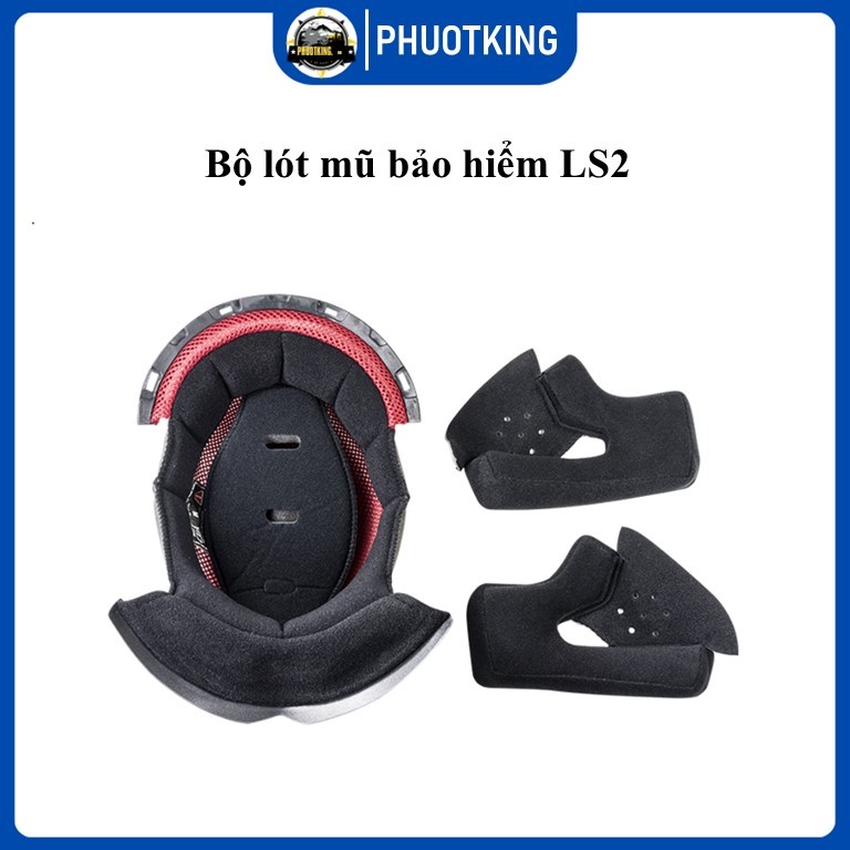 Bộ lót mũ bảo hiểm LS2 FF353/ FF800/ MX436 chính hãng