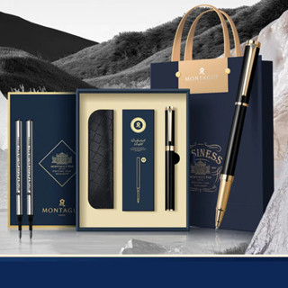 Bút ký Montagut cao cấp 702, BÚT KÝ KHẮC TÊN MIỄN PHÍ THEO YÊU CẦU KHẮC LOGO - FULL BOX