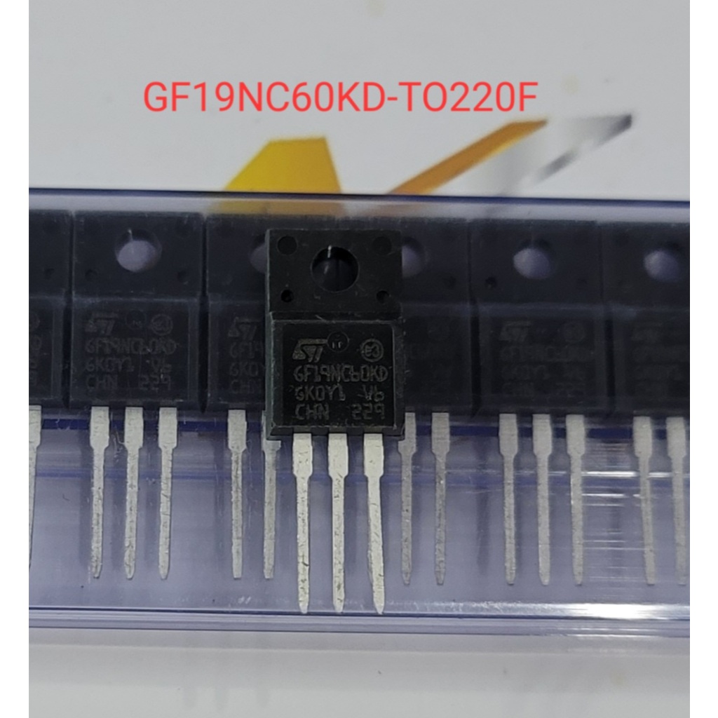 STGF19NC60KD GF19NC60KD TO-220F nhập khẩu mới 100% (con)