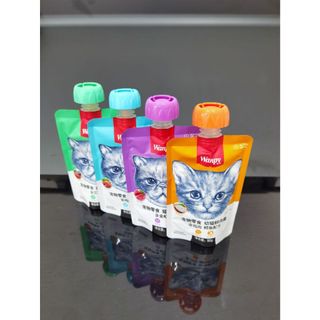 [Xả Kho Rẻ] Súp Thưởng Wanpy Nắp Vặn Gà,Cá Ngừ,Cá Tuyết,Cá Hồi Nắp Vặn