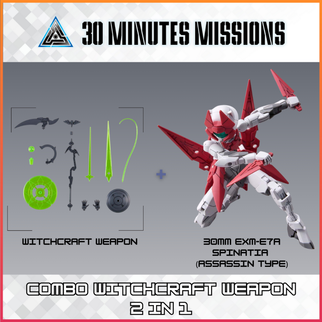 Mô hình lắp ráp Bandai 30MM Spinatia Assassin Type