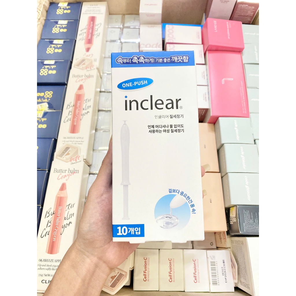 Gel phụ khoa Inclear One Push
