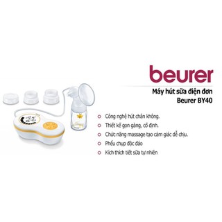 Máy hút sữa điện đơn Beurer BY40