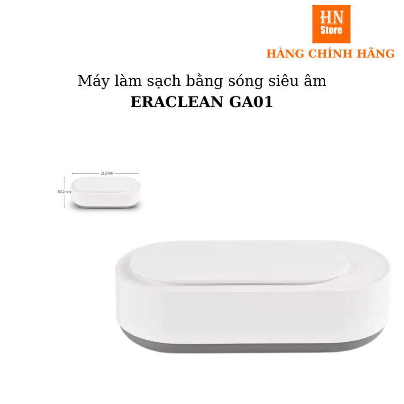 Máy làm sạch bằng sóng siêu âm ERACLEAN GA01 - Bảo hành 1 tháng