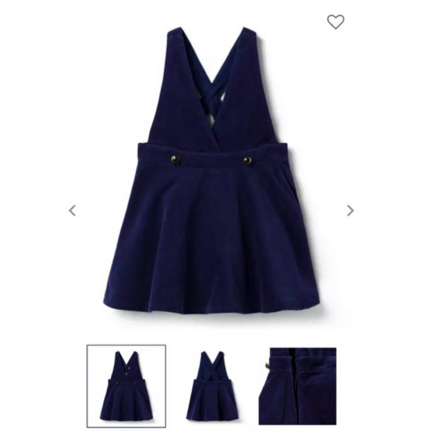 Váy nhung bé gái JANIE and JACK