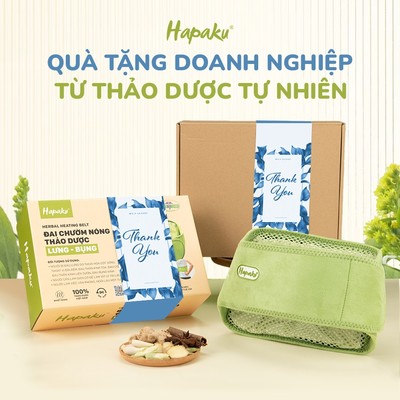 Quà Tặng Doanh Nghiệp, Quà Tặng Sếp, Khách Hàng VIP, Set Quà Tặng Ý Nghĩa Từ Thảo Dược Tự Nhiên HAPAKU