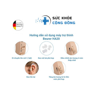 Máy Trợ Thính Cao Cấp Beurer HA20