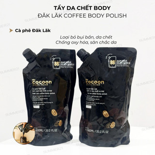 Tẩy tế chết COCOON cà phê Đắk Lắk