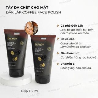 Tẩy tế chết COCOON cà phê Đắk Lắk