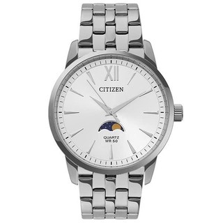 Đồng hồ chính hãng nam citizen ak5000-54a - máy quartz pin - kính cứng