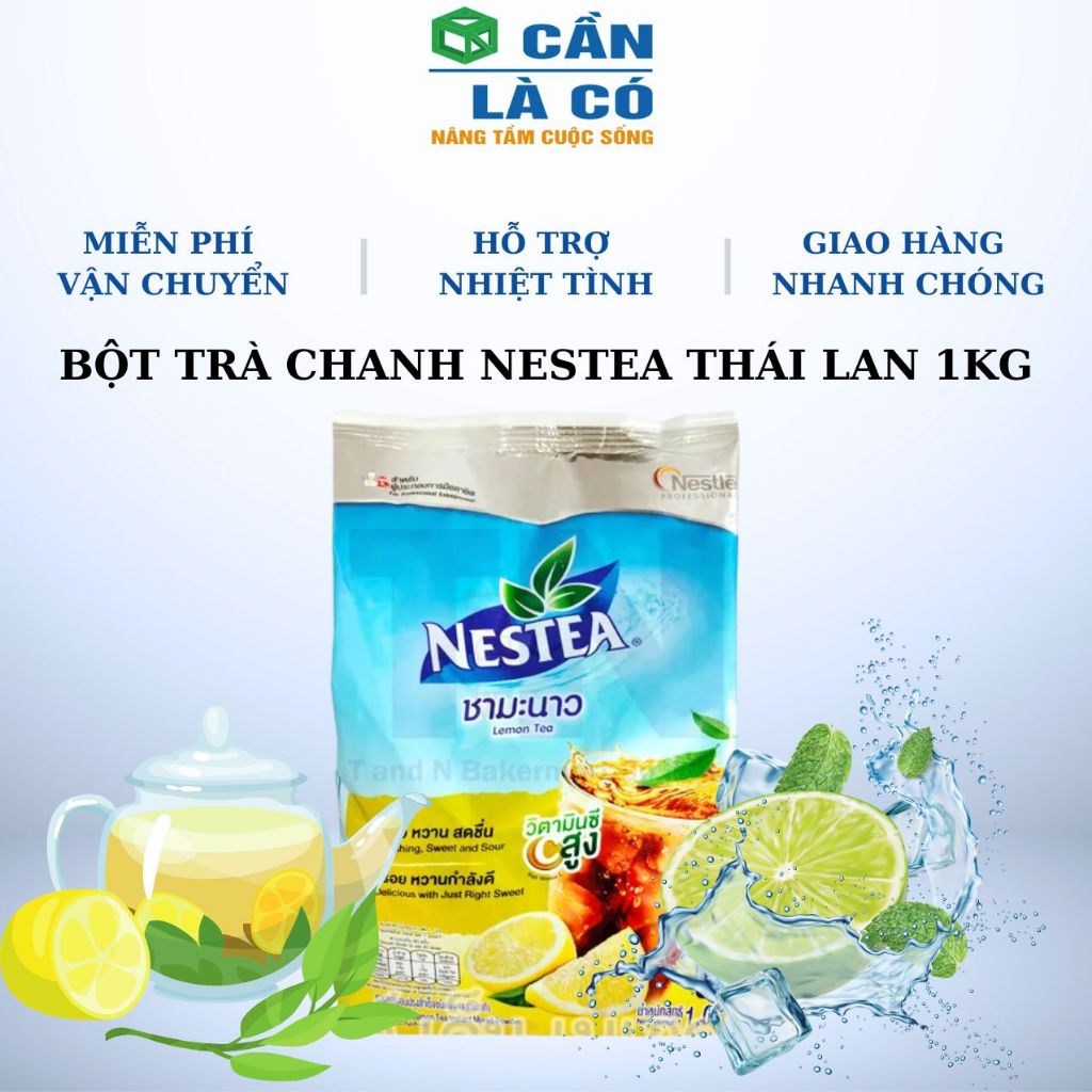 Bột Chanh Nestea Bổ Sung Vitamin C Thái Lan 1kg