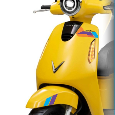 TEM XE ĐIỆN EVO 200 NGŨ SẮC (màu sắc có thể thay đổi)