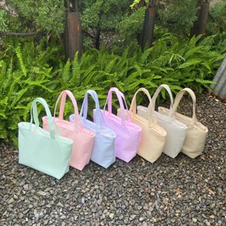  Túi tote chần bông đứng form caro pastel Bé Điệu 