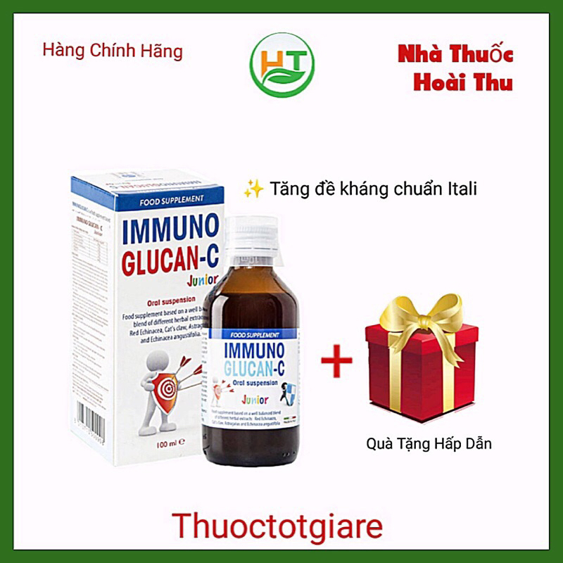 Immuno Glucan C - Tăng miễn dịch , tăng đề kháng ( Chính Hãng Italy)