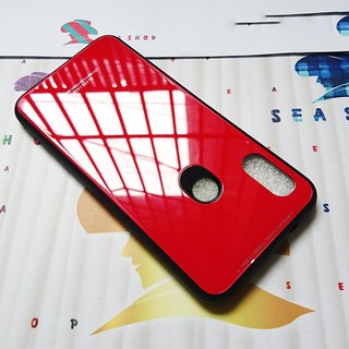 Ốp lưng Xiaomi Redmi Note 6 lưng kính - viền nhựa dẻo chống sốc