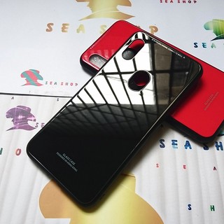 Ốp lưng Xiaomi Redmi Note 6 lưng kính - viền nhựa dẻo chống sốc