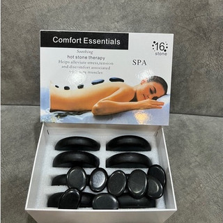 Đá Nóng SPA Massage Đá Núi Lửa size đá tròn 8x8cm - VASS BEAUTY & SPA