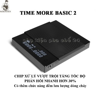  Cân Điện Tử Pha Chế Cà Phê Timemore Basic 2  - Autotiming Đếm Giây Đo Khối Lượng Chính Xác 