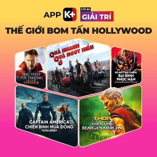 App K+ Gói Giải Trí - Thời hạn 08 tháng (tặng thêm 04 tháng)