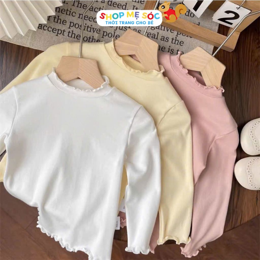 Áo tăm lạnh cho bé, áo thu đông cho bé chất mềm mịn